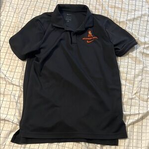 Nike Men's Black Oklahoma State Polo Shirt